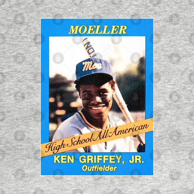 Ken Griffey Jr MOELLER Baseball Card by darklordpug